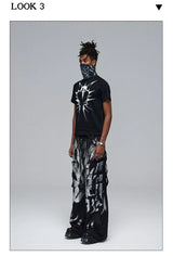 American Hip-Hop Printed Slim Tee