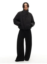 Magnetic Zipper Turtleneck Down Jacket
