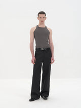 Flattering Lightweight Narrow Collar Vest