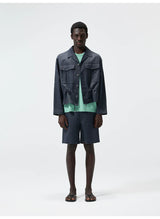Hemp Blend Denim Jackets & Shorts
