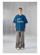 Foam Print Loose Tees