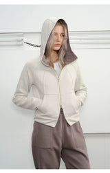 Men's Reversible Zip Hoodie Sweatpants Set