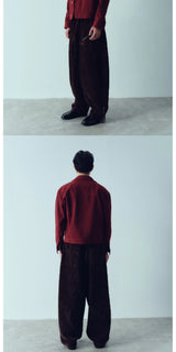 Cropped Layered Cotton Vintage Work Jacket