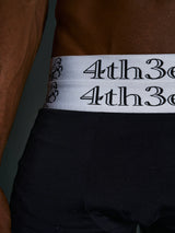 Men's Embroidered Horse Double Waistband Boxers