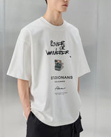 Heavyweight Double Yarn Digital Print Tee
