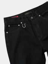 Baggy 15 Oz Rigid Black Jeans