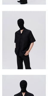 Men's Snake Print Short Sleeve Shirt