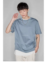 Double-sided Color-block Printed Pima Cotton Tee