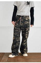Loose Camouflage Cargo Pants