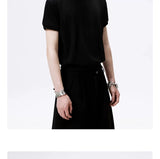 Men's Slim Stretchy Crop Tee