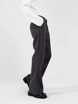 Men's Slim Striped Flared Casual Pants