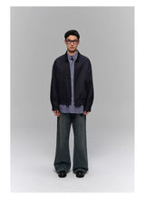 Reversible Plaid Lined Cotton Harrington Jacket