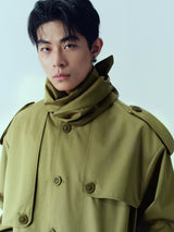 Bow Tie Waterproof Windproof Trench Coat