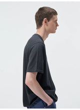Short Sleeve Wool Silk Knit Top