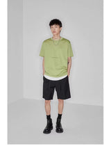 Double-sided Color-block Printed Pima Cotton Tee