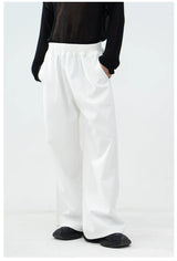 Men's Loose Ribbed Casual Pants