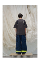 Reflective Multi-Pocket Nylon Cargo Pants