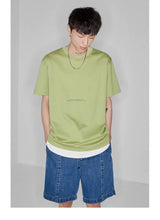 Double-sided Color-block Printed Pima Cotton Tee