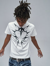 American Hip-Hop Printed Slim Tee