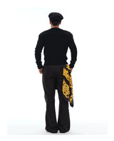 Solid Merino Wool Slim Cardigan