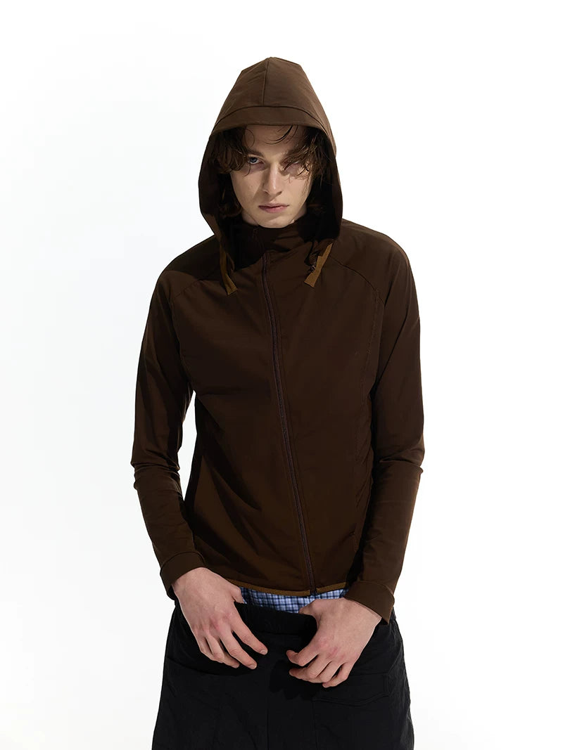 Detachable Hood Half-Zip UPF50+ Sun Jacket