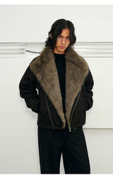 Men's Winter Detachable Rabbit Fur Coat
