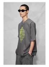 Oversized Graphic Print Tee