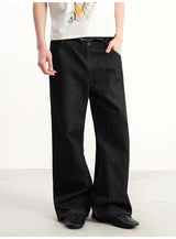 Double Waist Flared Denim Jeans