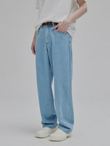 Lightweight Tapered Jeans