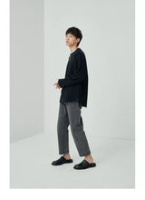 Ribbon Pocket Long Sleeve Tee