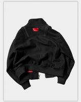 Australian Wool Stand Collar Puffer Jacket