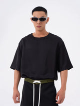Men's Loose Reflective Short Sleeve Tees