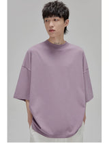 Vintage Ribbed Half Sleeve Tees