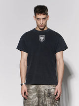 American Cleanfit Vintage Washed Badge Tee