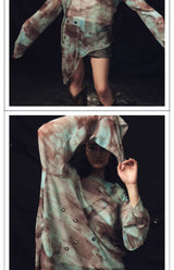 Irregular Mesh Unisex Tops