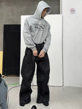 Loose Raw Hemp Denim Jeans
