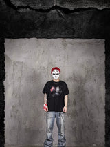 Vintage Digital Print Short Sleeve Tee