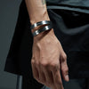 Couple Adjustable Industrial Titanium Steel Bracelets