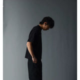Short Sleeve Mock Neck Zip Tee