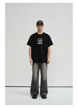 Printed 300G Long-Staple Cotton Short-Sleeve Tee