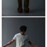 Unisex Tri-Color Slim Cotton Tees