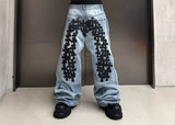 Genuine Vintage Washed Blue Carpenter Jeans