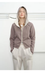 Men's Reversible Zip Hoodie Sweatpants Set