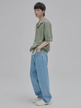 Lightweight Tapered Jeans