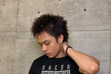 Distressed Rhinestone Racer Tee