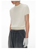 Ice Silk Slim Short Sleeve Tee