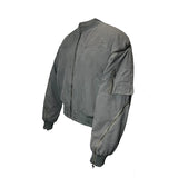 Cleanfit Double Zipper MA1 Flight Jacket