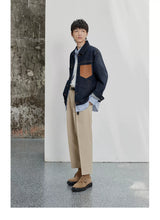 80s Cotton Oxford Asymmetric Pocket Shirt