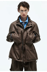 Cotton Coated Multi-pocket Hunting Jacket