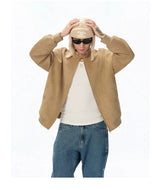 Vintage Suede Harrington Jacket